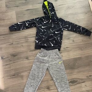 Nike Dri-FIT Black and Gray Set